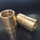 Bantalan Flanged Cast Floreed Precision Bronze Spiral Inside Groove Bearings