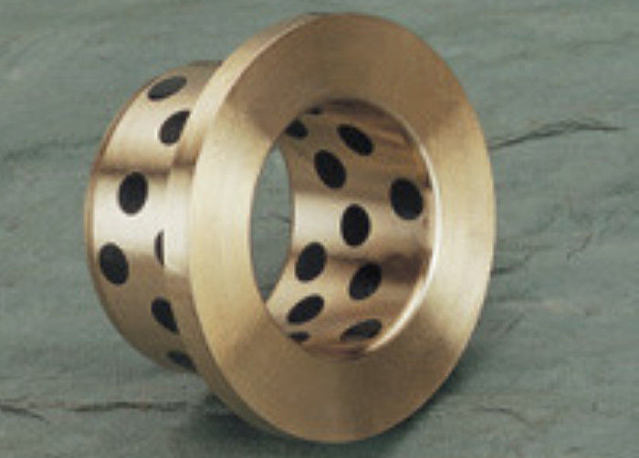 Hidrolik Cylinder Cast Bronze Bearings / Casting Solid Lubricant Bearings