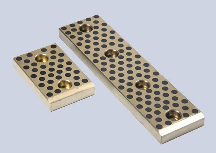 Metric Bronze Bushings Blok Tin-Bronze Untuk Metalurgi / Mesin Pengering