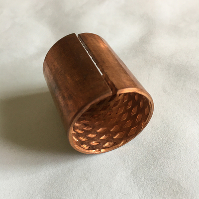 E90 TIN Bronze Bushing Sleeve Kapasitas Beban Tinggi Pelumasan Sendiri