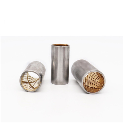 Perunggu Beban Berat Bi Metallically Bearing Lubricant Berbagai Finish Berbagai